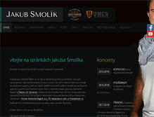 Tablet Screenshot of jakubsmolik.cz